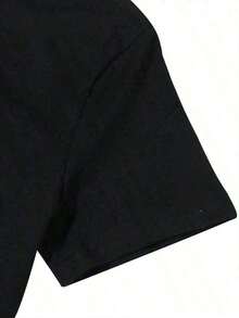 Kids Catcher T-Shirt - Baseball Softball Hero Tee For Boys Girls - Funny Pitcher Support Shirt - Youth Baseball Gift - Comfortable Cotton Tee - Teen Girl T-Shirt - Black - View 4