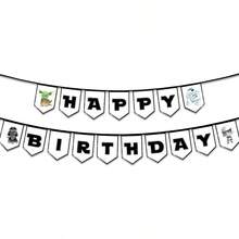 DStar Themed War Birthday Banner For Teens Adults Mandalorian Bday Decorations Universe Wars Backdrop For Boys Bday Party Plies  Themed Banner For Baby Boys Bday Party10 - XZ1 - 查看 1