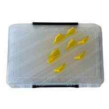 Double-Sided Fishing Lure Box, Fishing Tackle Storage Box, Lure Organizer, Compartment Design, Compact Size With Large Capacity