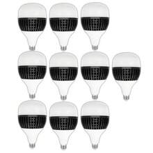 10 Piezas Foco Led de 5W, 10W,  15W,  20W,  30W,  40W, 50W,  60W, Iluminación del Hogar, Mejora de Iluminación, Iluminación para Interiores, Alumbra Interiores y Exteriores - 10 piezas - Ver 12
