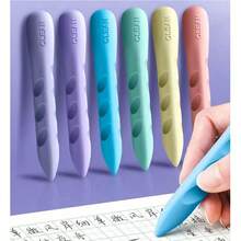 Borradores antircontaminación de color macaron aleatorio, borradores con agarre científico para la postura, borradores de panda lindos, borradores realistas de papas fritas, borradores realistas de barras de chocolate, borradores divertidos realistas de cebolla verde, con residuos mínimos, adecuados como premios y regalos - Multicolor - Ver 1