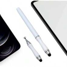 Vmingo Lapiz Optico Pluma Stylus Celular Tablet Pc Pantalla Touch Cintura Blanco - Blanco - Ver 1