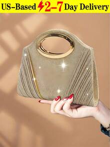 Lightweight,Business Casual Rhinestone Decor Bucket Bag Mini Drawstring Design, Clear Bag Faux Pearl Bag Evening Bag,Dinner Bag Glamorous,Elegant,Exquisite,Quiet Luxury Rhinestone For Party Girl,Woman,Bride Perfect For Party,Dinner/Banquetchristmas Party Dress, Perfectly Matching With Bridal Party, Best Choice Elegant Bag For Bridal Shower,Purse,Bag,Purses And Bags Women,Crossbody Bags For Women,Bolsos Para Mujer,Tote Bags For Women,Shoulder Bags,Bolsas De Mujer Bonitas - 彩色 - 查看 12