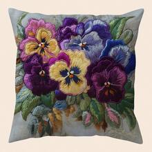 1 Vỏ gối hình học trừu tượng Bohemian, in 2D một mặt, chi tiết thêu giả, vỏ gối sofa mềm mại trang trí, thích hợp cho văn phòng, gia đình, phòng ngủ, phòng khách (không bao gồm ruột gối) - Không thêu - Nhiều kích cỡ - Nhiều màu - Xem 12