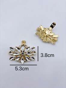 2 pezzi Accessori per tacchi alti, decorazioni per scarpe, facili da applicare e rimuovere, adatti per tacchi alti, scarpe da sposa, uso all'aperto, matrimonio, festa, casa, vacanza, scuola, ufficio e altre occasioni - Multicolore - Visualizzare 13