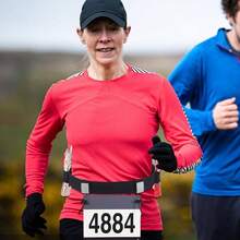 Cinturn De Nmero De - Soporte De Babero De Carreras Reflectante De Triatln Resistente Para Correr - Nmero De Resistente Al Desgaste Ajustable Soporte De Babero Con 6 Aros De Gel De - inicial - Ver 6