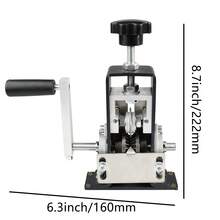 Heavy-Duty High Precision Manual Wire Stripper – Adjustable Drill Attachment For Copper Cables | Easy-To-Use Copper & Electric Wire Stripping Tool,  No-Power Tool With Allen Wrench & Screws | Perfect For DIY Projects - Black - View 8