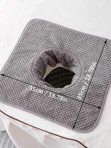 1 Pc Thick Absorbent Spa Towel Massage Sheet Set With Face Hole, Spa Bed Cover Towel For Beauty Salon, Beauty Salon Spa Supplies, Massage Table Bed Cover Towel And Massage Face Rest Cover Bathroom Decor Fall Decor Back To School For Beauty Salon Home Bathroom Shower Towels For Beaty Salon, Hotel Sports,Home Essentials, Towel, Skin Care