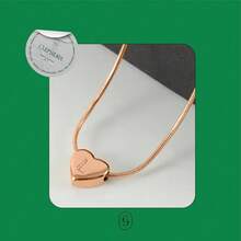 Clepsidra ®   Collares para mujer, collar inicial de Acero Inoxidable para uso diario. Cadenas para mujer resistente y elegante. Regalos y joyeria para mujer ideales para cumpleaños y bodas. Joyería, regalo - X - Ver 4