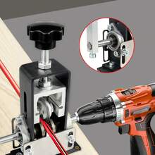 Heavy-Duty High Precision Manual Wire Stripper – Adjustable Drill Attachment For Copper Cables | Easy-To-Use Copper & Electric Wire Stripping Tool,  No-Power Tool With Allen Wrench & Screws | Perfect For DIY Projects - Black - View 5