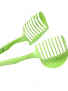 New Multifunctional Fruit Vegetable Slicer, Plastic Handheld Tomato Potato Lemon Cutter Divider With Handle, Easy Kitchen Gadget For Salad & Cooking