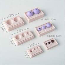 1 conjunto de moldes de rolo de massa de argila de polímero, kit de ferramentas para fazer joias faça você mesmo de 4 a 20 mm para criar facilmente contas uniformes, adequado para brincos, pingentes, pulseiras, etc., ferramentas para contas sem furos, molde de rolo de argila de polímero, conjunto de gravação em relevo faça você mesmo para joias