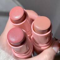 3 Color Options Blush Stick, Natural Saturated Waterproof Matte Texture Suitable For All Skin Tones, Long-Lasting Luminous Blush, Valentine's Day Gift