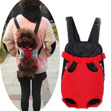 Multineos Comercial Bolsa Mochila Canguru Transporte Caes Gatos Cachorro Roupas Pet Diversas Cores Promoção Pet - Preto - Visão 2