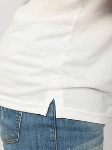 Camisa Polo Masculina Casual Social – Piquet 50% Algodão 50% Poliéster - Branco - Visão 6