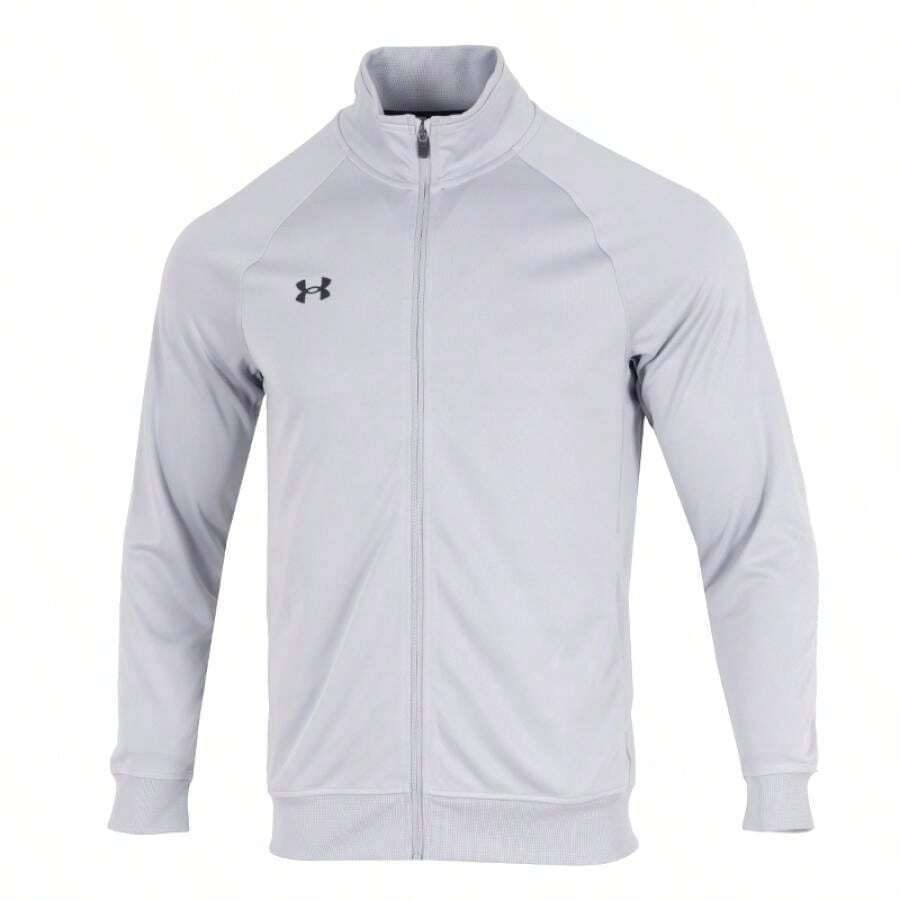 Under Armour 男式休闲运动针织立领夹克/外套 25600404-011 - 灰色 - 查看 1