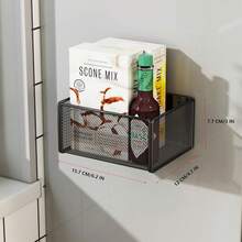 磁性侧边洗衣收纳架，适用于洗衣房、浴室、前置式洗衣机侧面