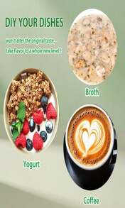 VIGOROUS MOUNTAINS Organic Mushroom Supplement Powder, 30% β-D-Glucan, USDA Certified, Premium Mushroom Complex Blend For Immune Support, Brain Focus, Easy Mix In Coffee &Amp; Tea - 白色的 - 查看 5