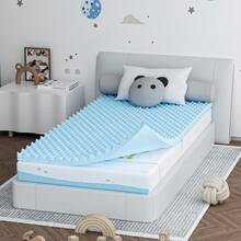 Queen Size Mattress - 1.5 Inch Cooling Gel Memory Foam Bed Mattress For Back Pain Relief, Breathable & Hypoallergenic, Bedroom Essentials (White, 2025 Best Seller)