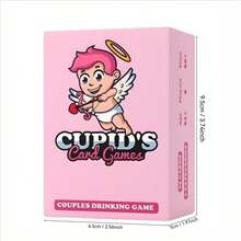 Cupid Card Game - Adult Date Night Drinking Game For Couples - Bedroom Game For Couples, Suitable For Boyfriends And Girlfriends - Adult Two-Player Game - Family Gathering Game, Halloween And Christmas Eve Game,Christmas Games, Christmas Gifts,Valentine's Day Game Cards - Multicolor - View 6