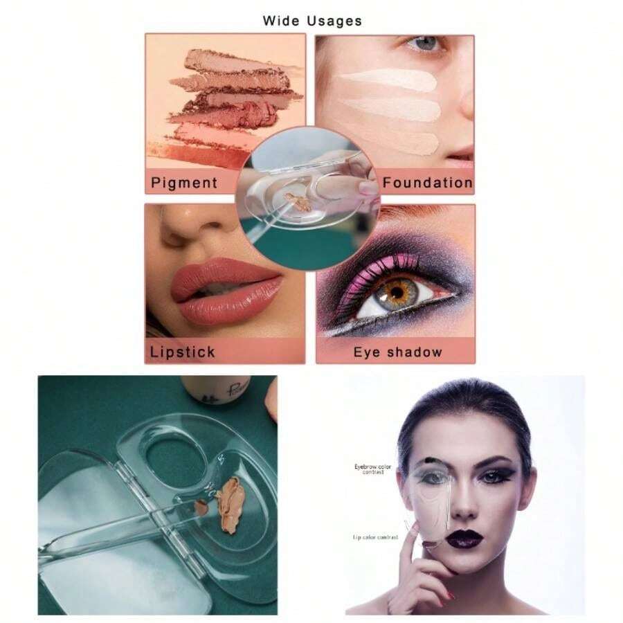 Makeup Mixing Palette Can Store Foundation, Hold Acrylic Palette, Art Nail Palette, Pigment Transparent Makeup Palette Foundation Make - Up