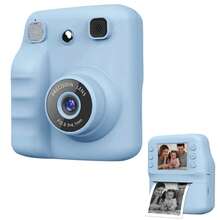 Instant Camera For Kids, Instant Print Camera With Photo Paper, Suitable For 3-12 Years Old Boys And Girls Christmas And Birthday Gifts, Children's Camera Toy, 1080P HD Dual Cameras With Flash, Music, Games, Selfie Mode, Delayed Print (10s/5s/3s), Suitable For Christmas, Birthday And Back To School Gifts For Boys And Girls - Multicolor - View 17