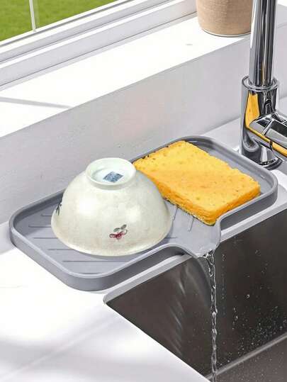 2 tấm lót thoát nước, giá để ráo bọt biển nhà bếp, giá để ráo dụng cụ nhà bếp, giá để ráo xà phòng phòng tắm, khay đựng xà phòng phòng tắm, giá đựng bọt biển bồn rửa nhà bếp, giá đựng xà phòng tắm có ống thoát nước, khay đựng xà phòng có ống thoát nước, hộp đựng đồ dùng nhà bếp, dụng cụ vệ sinh, xà phòng phòng tắm, nước rửa mặt.