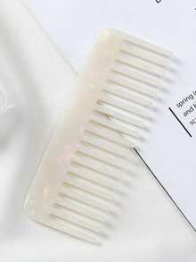 1pc Personalized Name Large Letter Custom Wedding Bridesmaid Gift Hair Comb Brush Acetate Hair Comb, Customized Tortoiseshell Hair Comb, Wide-Tooth Hair Comb, Marble Hair Comb, Bridesmaid Gift, Birthday Gift. Shunfa Anti-Static Electricity,Multi-Functional,Ornamental,Letter,Solid Color,Exquisite,Stylish,Vintage,Modern,Colorful,Leisure,Basics,Casual,Soft,Unique,Customized,Personalized,Custom,Ideal Gifts For Her,Girlfriend,Her,Boyfriend,Friends, Easy Comfort