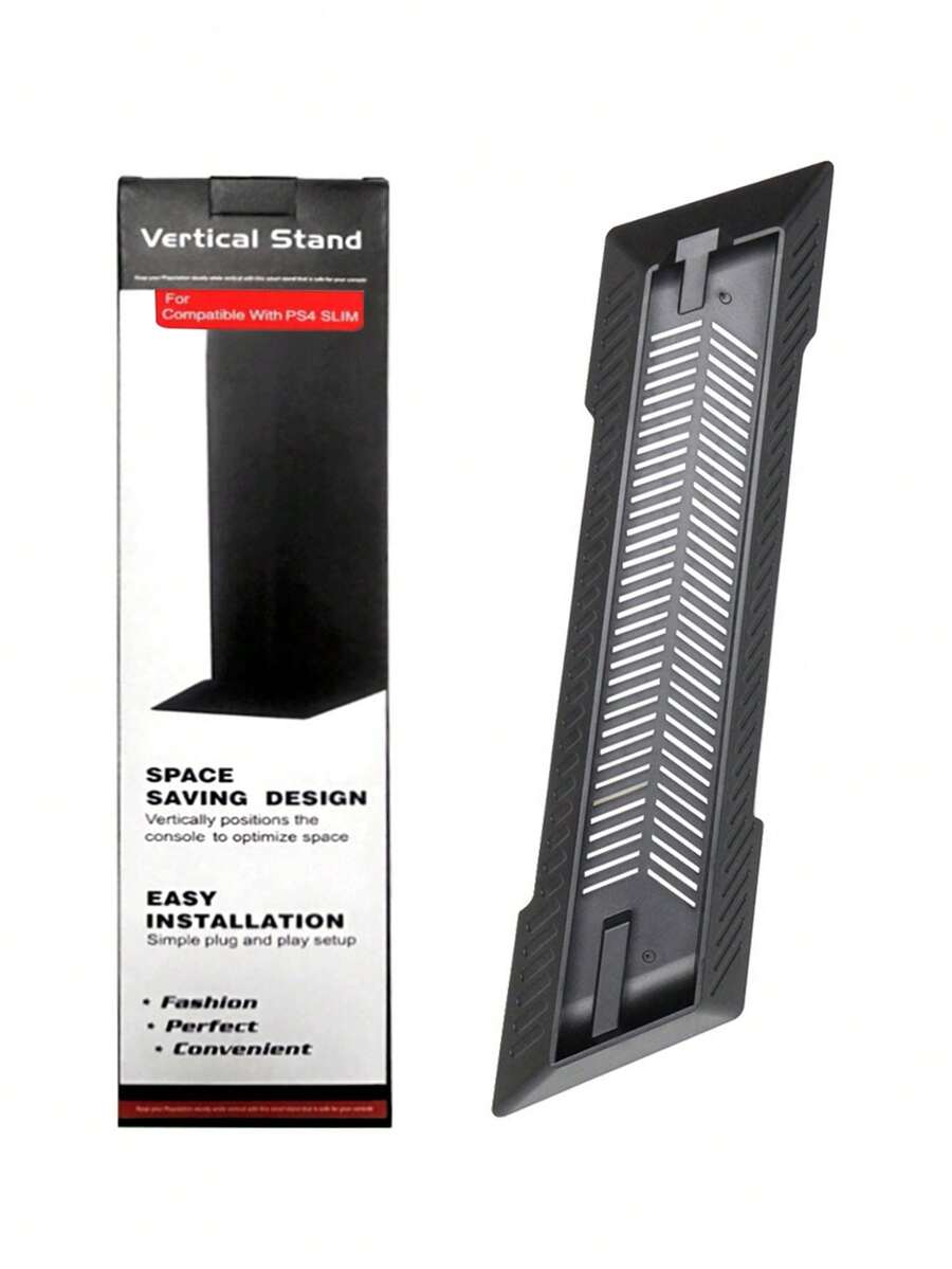 P4 Slim Console Simple Stand, P4 SLIM Vertical Stand, Plastic Cooling Stand