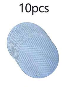 10/5/3/1件装蜂窝硅胶餐垫、杯垫、防滑垫、隔热垫，圆形耐热硅胶垫，PVC材质，可水洗，易清洁，防滑，耐热，适用于房间装饰、餐桌装饰、家居装饰、节日、派对、生日、婚礼和晚宴，防滑隔热垫，餐垫，餐厅配件，工具，野餐毯