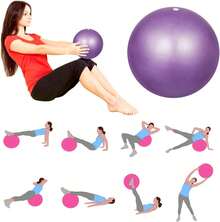 Pelota Pilates Pelota de Yoga 25 cm Paquete de 2 Pelota de Pilates Peque?a Mini Pelota para Yoga,Pilates,Ejercicio,Deportes de Interior,Fitness,Deporte Antideslizante Pilates Ball - albaricoque - Ver 3