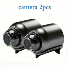 1pc/2pcs Mini Smart Camera, 2.4GHz Wireless WiFi Security Camera - USB/Battery Powered, Portable Indoor/Outdoor Monitor For Home, Office, Car And Pet, AI Motion Tracking, Night Vision - Black - View 12