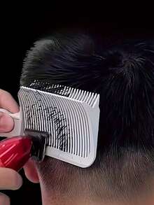 男士专业理发梳 - 长柄防滑设计，适用于理发店、家庭和沙龙，重型拉力设计 - 耐用塑料结构，精确修剪和拉直造型工具，符合人体工程学设计的护发工具 - 彩色 - 查看 10