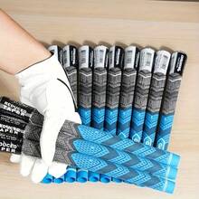 13pcs MCC Golf Grips, Golf Accessories Standard Midsize Size Grey Blue Red 60R Grip Pride