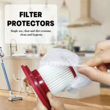 50 piezas/100 piezas, Elemento de filtro desechable para aspiradora, Cubierta de filtro, Accesorios de filtro no tejido para aspiradoras. Muy adecuado para aspiradoras de hogar y oficina, Accesorios para aspiradoras - Universal.