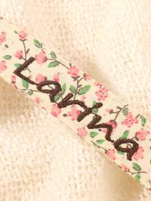 2 piezas Clip personalizado para chupete de bebé con estampado de lunares lindos, patrones personalizados para niños y niñas, clip universal para chupete de bebé, - Multicolor - Ver 5