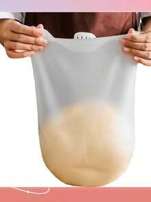 揉面袋加厚硅胶和面袋家用活面揉面不粘手烘焙防油面条面袋 - 彩色 - 查看 2