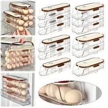 Gekühlte Eier-Aufbewahrungsbox, große Kapazität, speziell für Kühlschränke, PET+PP Eierhalter