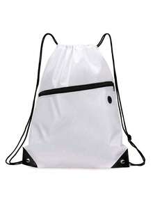 Fashion Simple Red Backpack Travel Gym Bag Mini Bag Women Men Children Christmas Gift Essential Holiday Beach Summer Waterproof Lightweight Large Capacity Portable Accessories Basketball Football Storage Bag Backpack School Bag Clothes Storage, Back To School Travel Essential