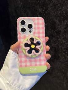 1 chiếc giá đỡ điện thoại từ tính hình ngôi sao và hoa dễ thương, có gương, phù hợp với MagSafe, giá đỡ để bàn có thể điều chỉnh (Lưu ý: Có một lớp màng bảo vệ trên mặt gương, bạn có thể bóc ra để hình ảnh phản chiếu rõ hơn) - Nhiều màu - Xem 4