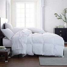 Down Alternative Comforter Queen Size - Fluffy Duvet Insert - Puffy Premium All Season Winter - Luxury Breathable Hotel Plush Comforter - Queen, White,90x90 Inches - White - View 12