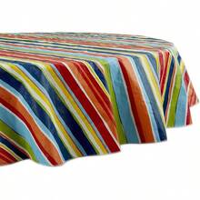 Kitchen Tablecloth - Summer Stripes - View 12
