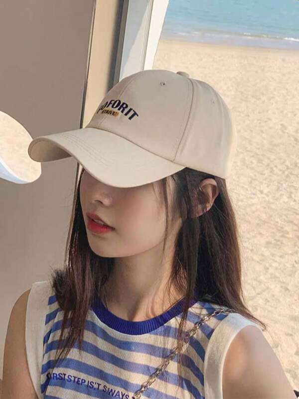 1 قبعة بيسبول ناعمة للجنسين - حافة واسعة لحماية من الشمس للرجال والنساء، مناسبة للشواطئ والتنزه والأنشطة الخارجية اليومية