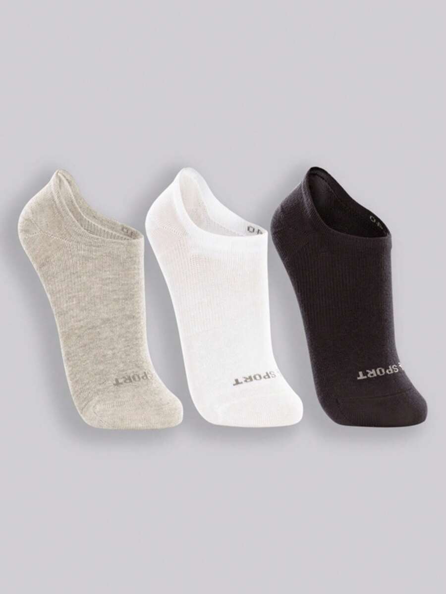 LUPO Kit With 3 Pairs Of Lupo Sport Invisible Cotton Socks 3170 - Multicolor - View 1