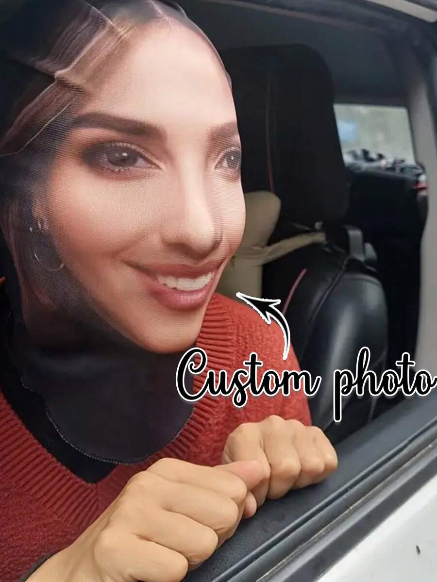 1 pieza Máscara facial completa personalizada y divertida, fotos personalizadas, apta para hombres y mujeres, aplicable para actividades al aire libre y decoraciones de fiestas. Es muy adecuada para juegos de roles, fiestas, actuaciones en el escenario y deportes al aire libre, decoración de oficina, vida elegante, para la familia