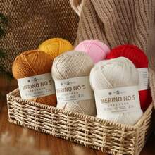 400g Wool Yarn, 245 Thick Alpaca Wool Yarn, Casual Knitting Bar Knitting Yarn, Suitable For Making Fashionable Coats, Scarves, Hats, Gloves, Wool Carpets, Wool Cushions, Handicrafts, Clothing, 50% Wool, 50% Polyester, 1 Bag = 4 Balls = 400g - Four Packs - View 5