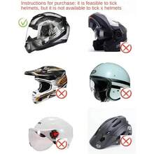 - Funda para casco de motocicleta de cara completa, fcil de instalar, casco de motocicleta, divertido viaje, juego de felpa esponjosa de dibujos animados para sombreros de Navidad de - A35 - Ver 5
