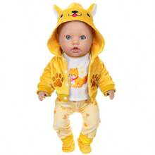 ZAPF Doll Clothes Animal Cartoon Cute Winter Series Doll Outfit Set For 16-18 Inch Dolls - Multicolor - View 8