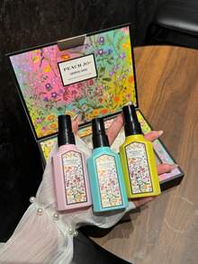 3pcs X 60ml Garden Fragrance Mist, Up To 3 Series Options, Indoor & Outdoor Air Freshener, Multi-Layer Enhanced Blissful Mist, Long-Lasting Natural Fresh & Charming Floral Scent Of Lily Of The Valley, Jasmine, Gardenia, Suitable For Dates, Parties, Gatherings, Festivals, Home, Hotel, Office, Ideal Gift For Family & Friends - Beautiful Dream - View 3