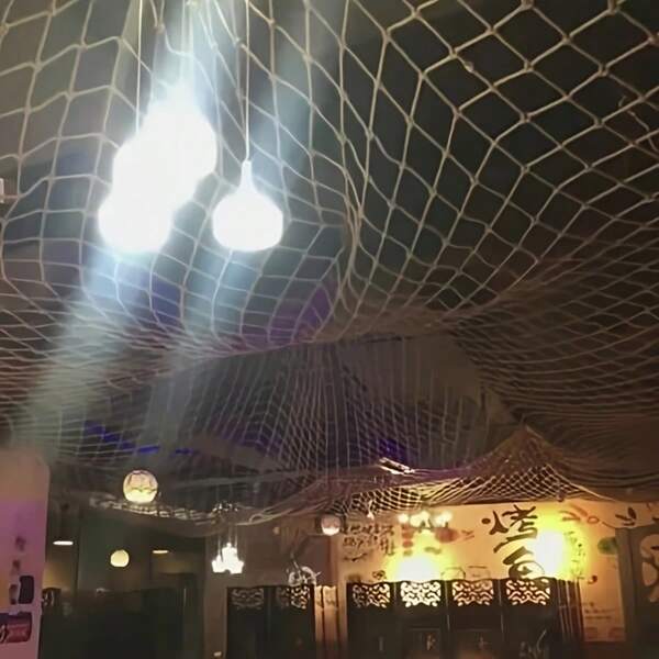 1 Pack Jute Rope Net, Hemp Material, Vintage Ceiling Decor, Outdoor Climbing Net, Plant Support Net, Natural Pea And Bean Net